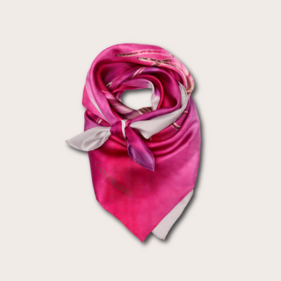 Pink Aisian Virginsbower Scarf