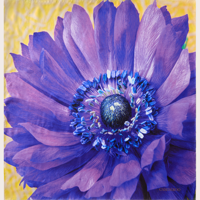 Poppy Anemone Scarf