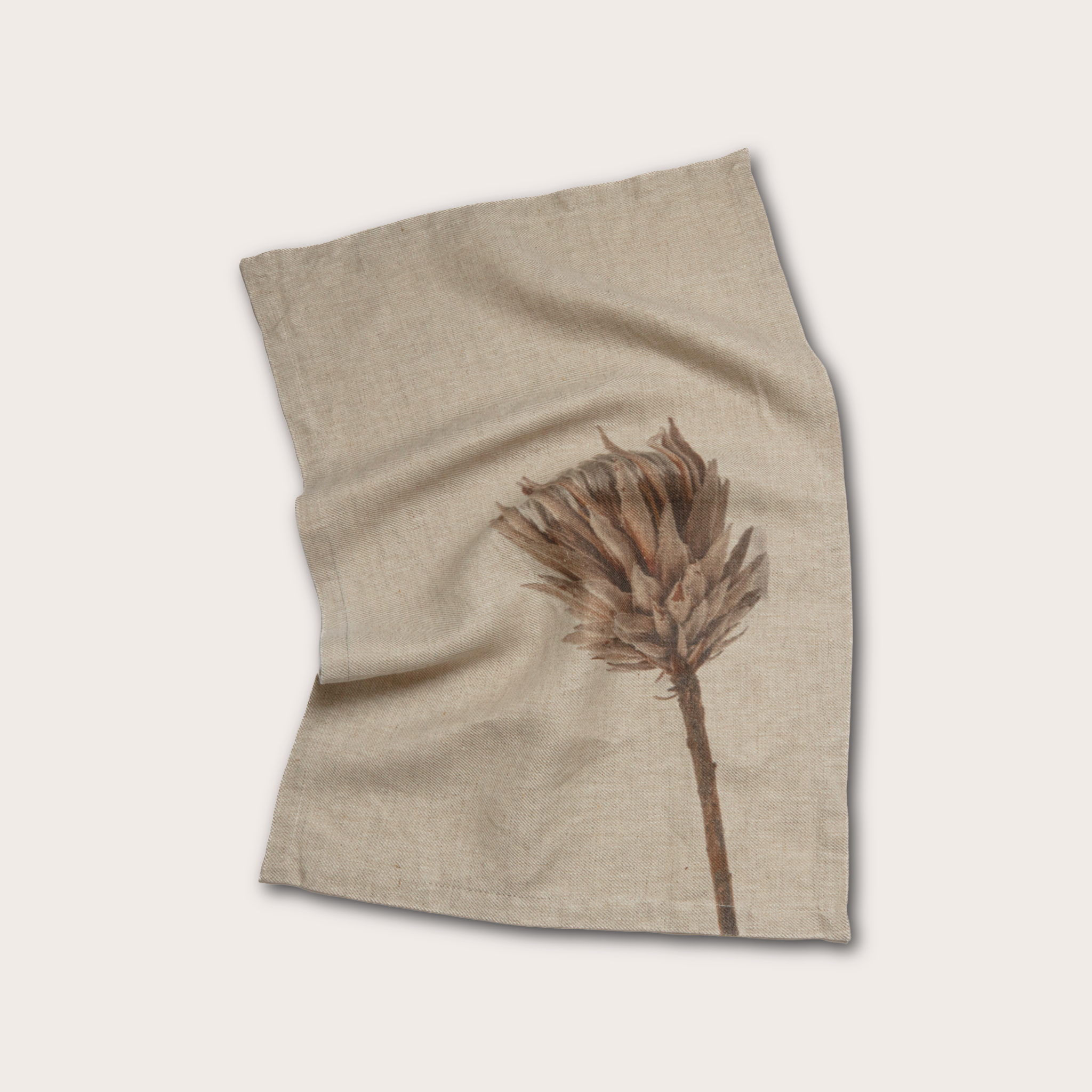 Dried Protea Tea Towel