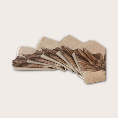 Dried Protea Tea Towel