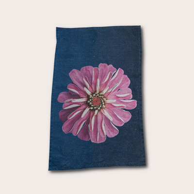 Zinnia Tea Towel